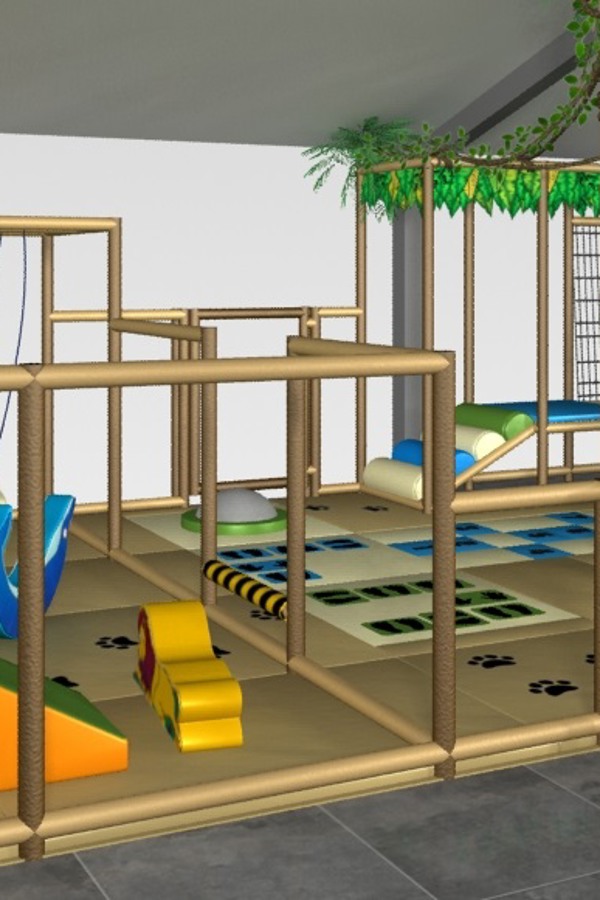 Indoor speelruimte bij RCN de Roggeberg in Appelscha