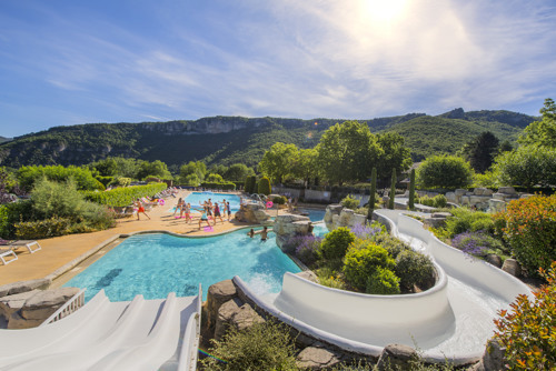 Camping met zwembad in de Aveyron