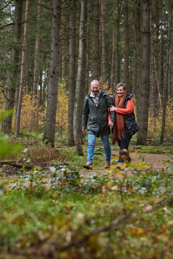 wandelen bos